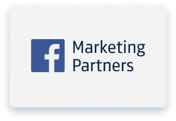 Facebook marketing partners logo- partnered with healthcare digital marketing agency in India