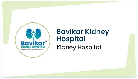 Logo of Bavikar kidney hospital in Chh. Sambhanjigar (Aurangabad)