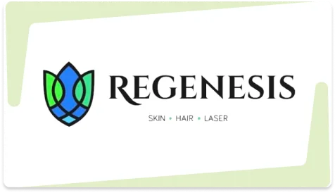 Logo of Regenesis- skin, hair and laser clinic in Mumbai