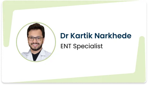 Profile image of Dr. Kartik Narkhede- ENT specialist in Pune