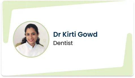 Profile image of Dr. Kirti Gowd- dentist