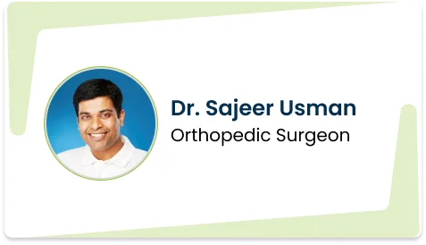 Profile image of Dr. Sajeer Usman- orthopedic surgeon