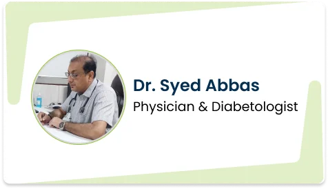 Profile image of Dr. Syed Abbas- physician & diabetologist