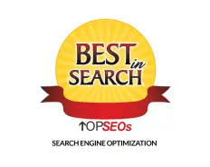 Logo of best in search- SEO