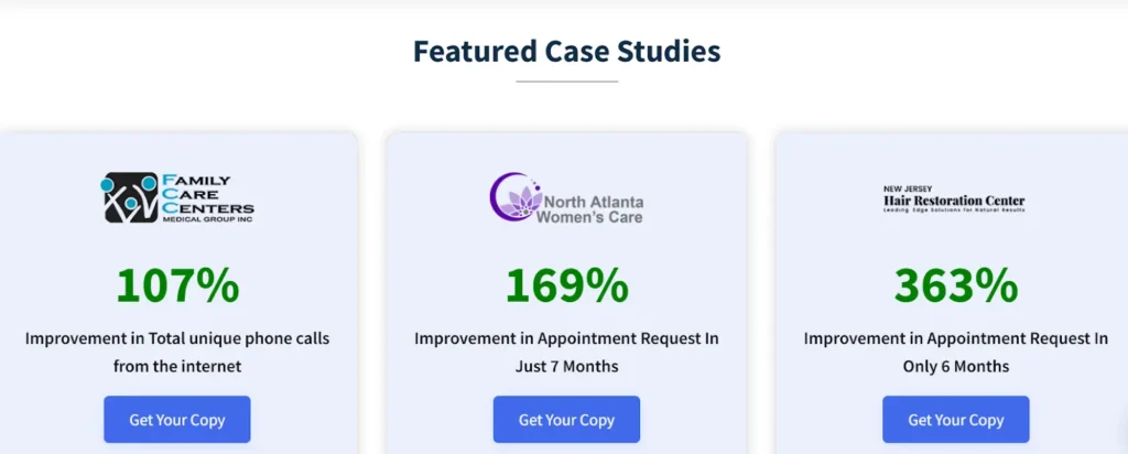 Case studies of Healthcare DMS