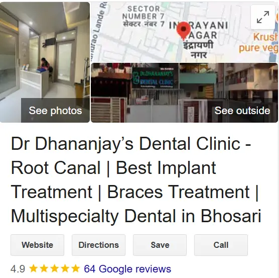 Dr. Dhananjays Dental Clinic business profile