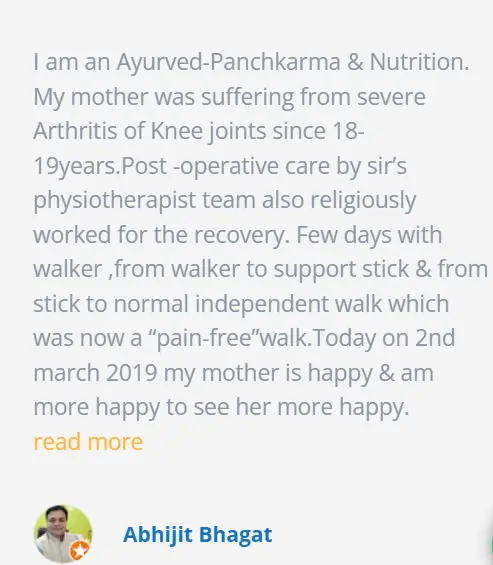 Dr. Shailendra Patil patient review