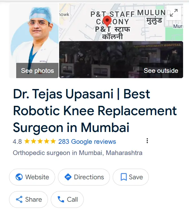 Dr. Tejas Upasani business profile