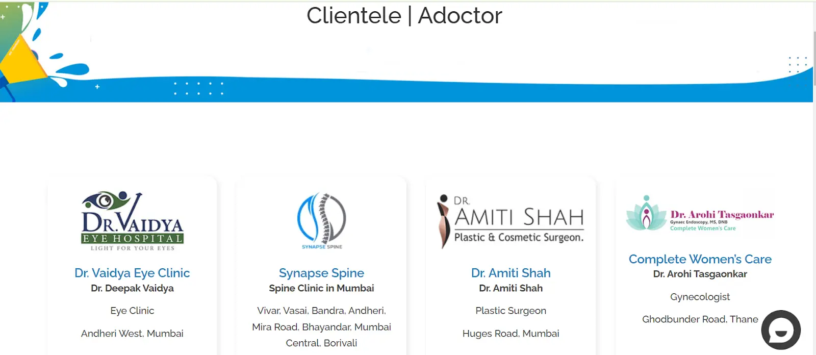 Happy clients of ADoctor