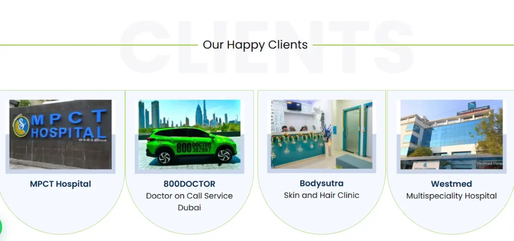 Happy clients of GrowthPixel best healthcare digital marketing agency