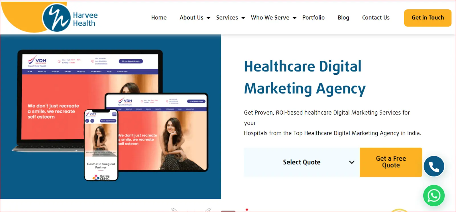 Harvee healthcare- banner image