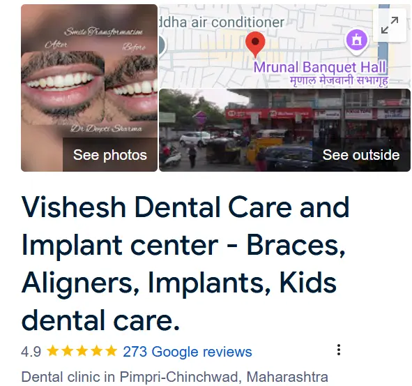 Vishesh Dental Care and Implant Center business profile