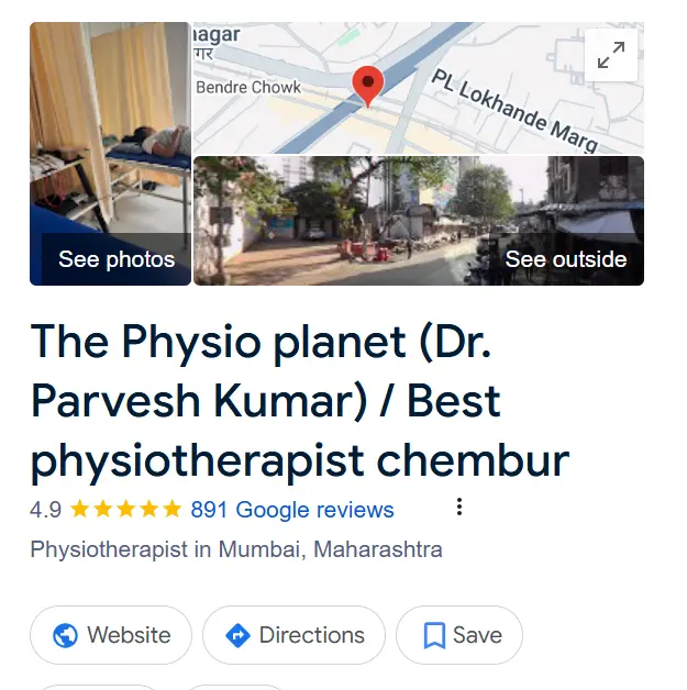 Dr. Parvesh Kumar – Specialist in Neuro and Orthopedic Physiotherapy- business profile