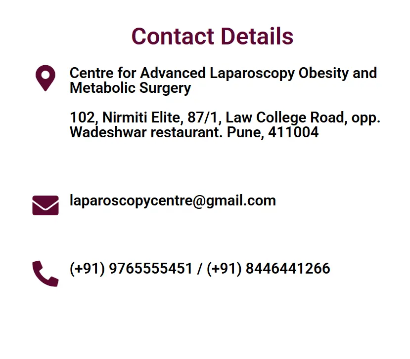 Centre for Advanced Laparoscopy contact info
