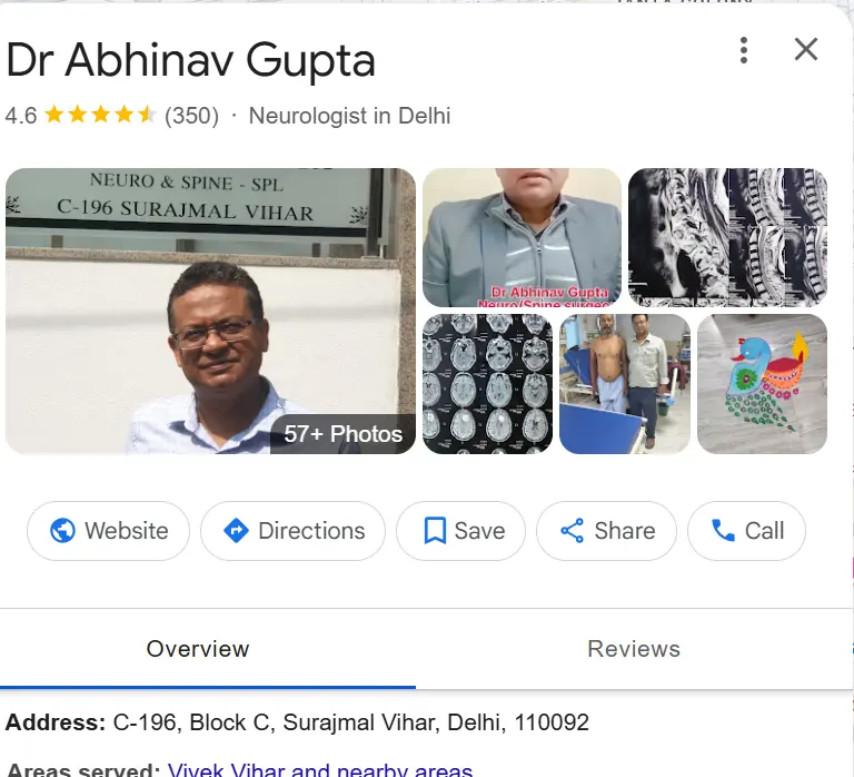 Dr. Abhinav Gupta - Best Neurologist in Delhi-Neurologist in Surajmal Vihar