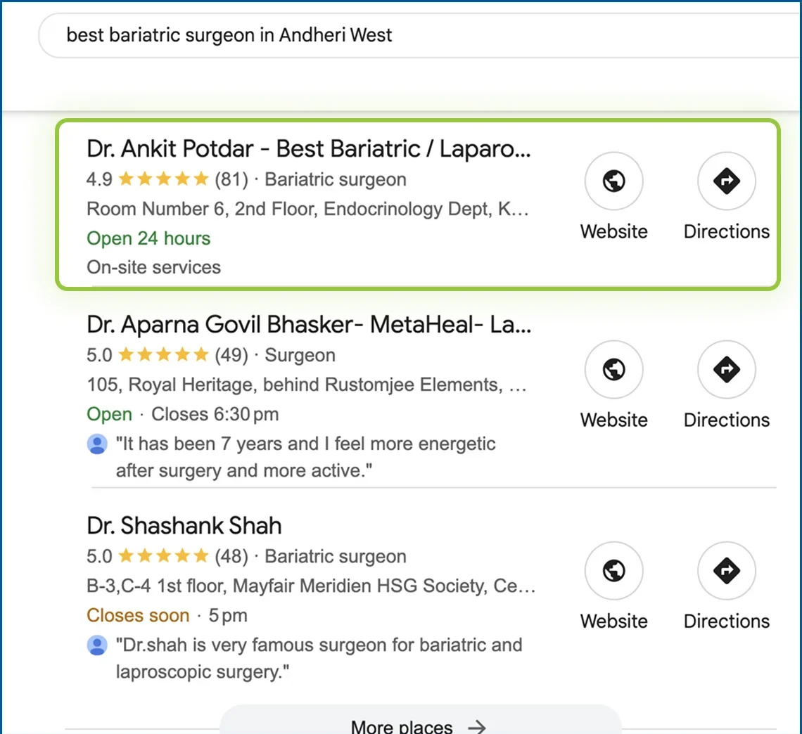 best bariatric surgeon andheri west dr ankit potdar