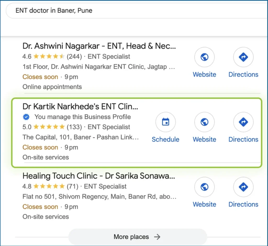 ent doctor baner pune dr kartik narkhede