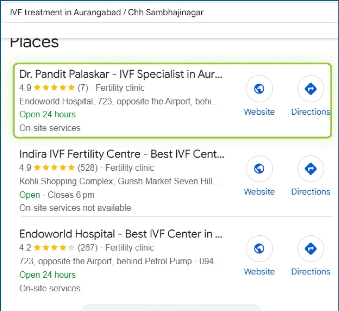 ivf treatment aurangabad dr pandit palaskar