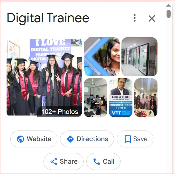 Digital Trainee graduation ceremony photos