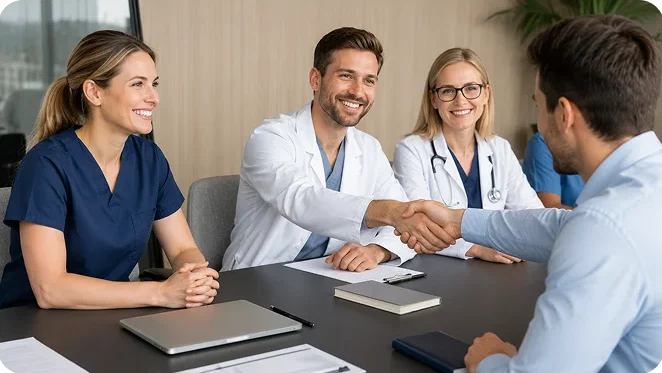 doctor patient consultation handshake 1 e1779251755617