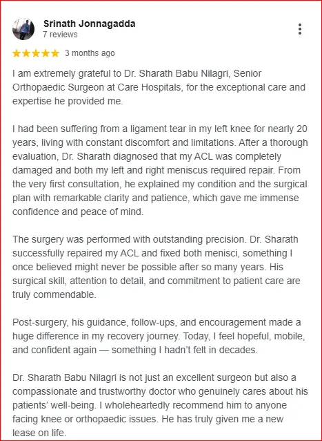 Detailed ACL surgery review