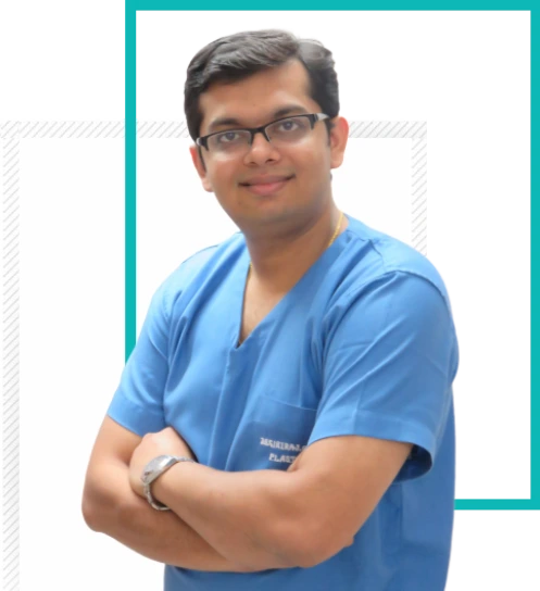 Doctor in Blue Scrubs