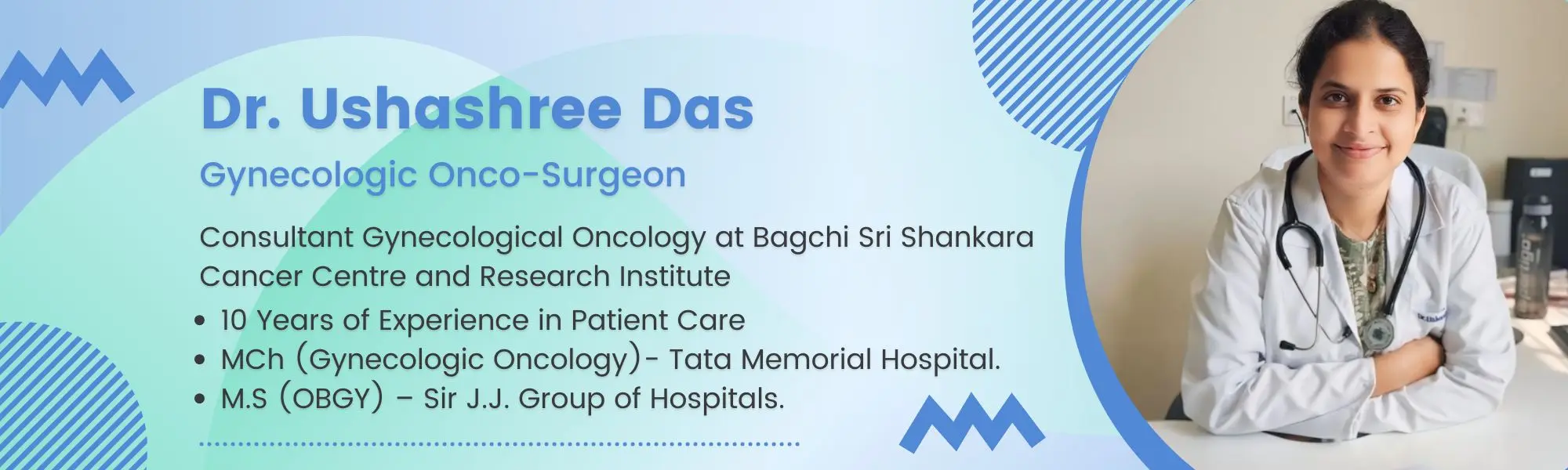 Dr Ushashree Das - Gynecologic Oncosurgeon in Bhubaneswar