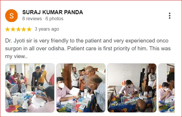 Patient Review for Dr Jyoti Ranjan Swain