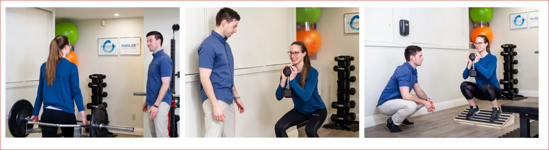 Physiotherapist Guiding Patient Through Strength and Rehabilitation