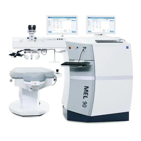 ZEISS MEL 90 excimer laser system for advanced LASIK and refractive eye surgery
