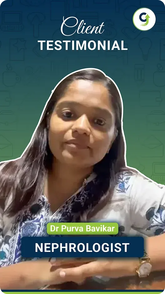 Dr Purva Bavikar, nephrologist, video testimonial